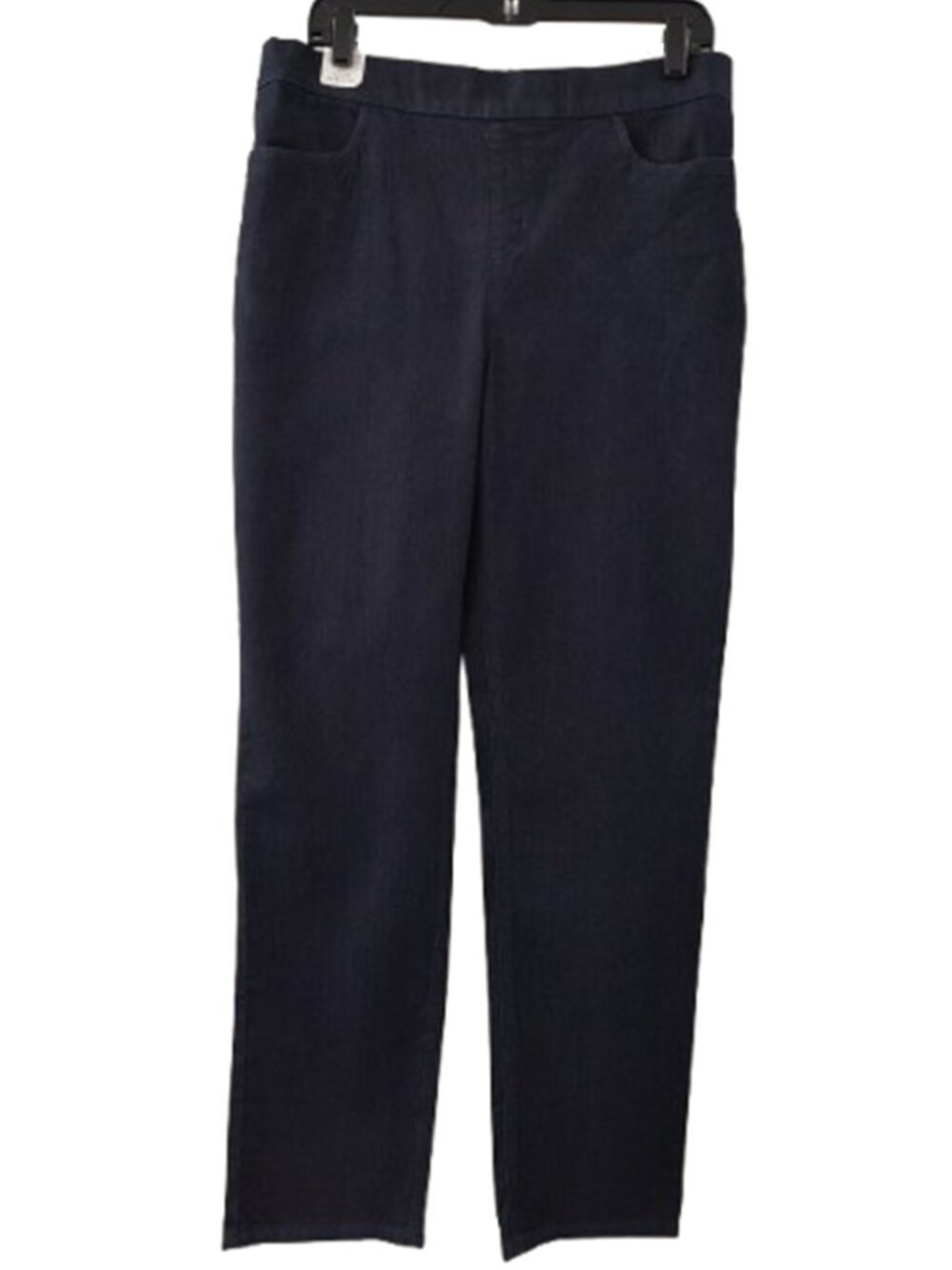 NEW - Croft & Barrow Dark Rinse Straight High-Rise Pull-on Jeans - Women's 14
